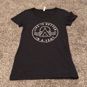 Life is better in a tent.